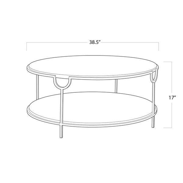 Vogue Shagreen Cocktail Table